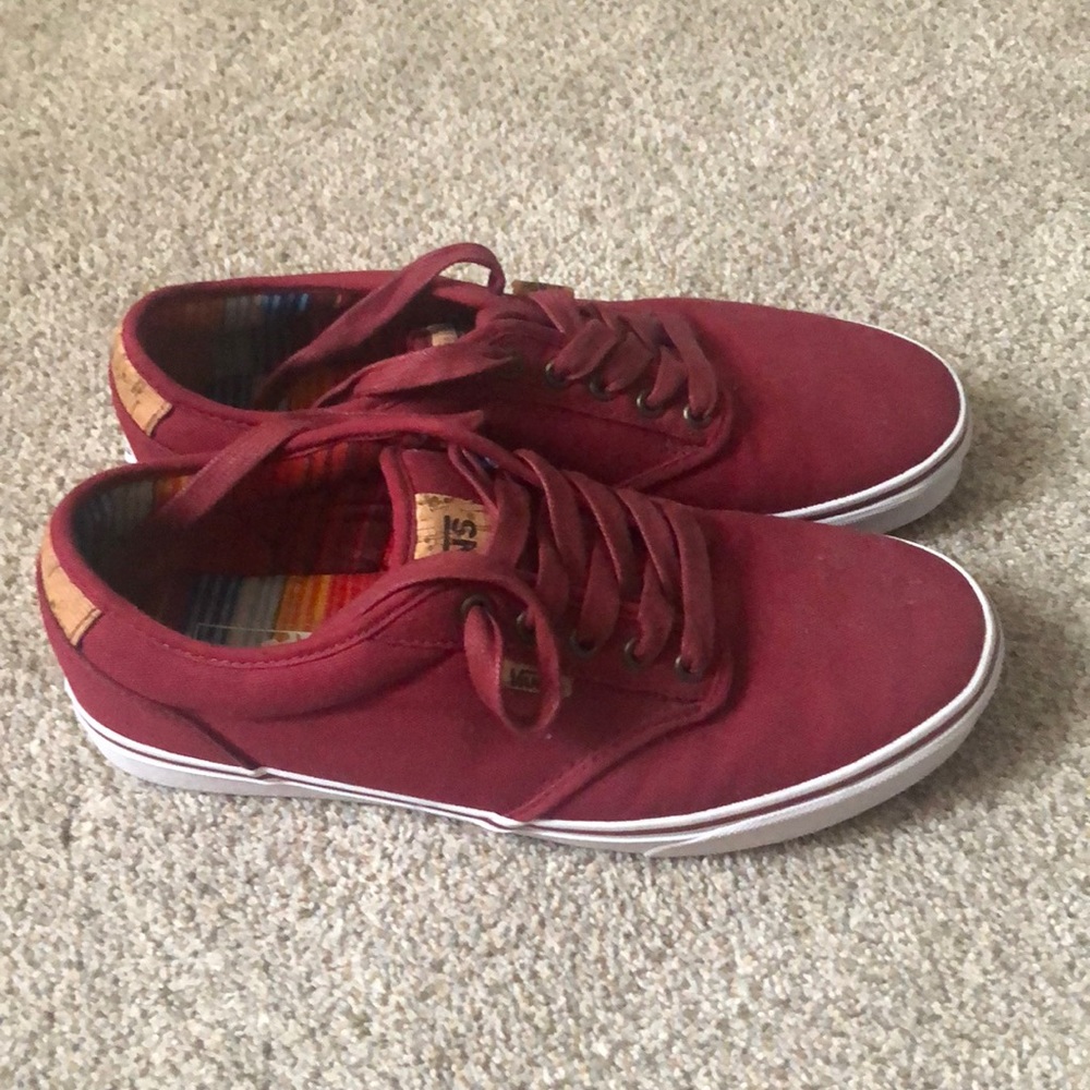 Maroon Vans